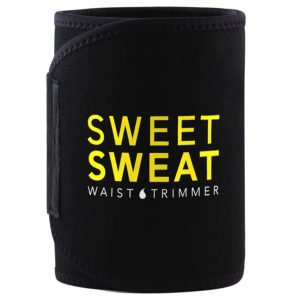 Sports Research Sweet Sweat Premium Waist Trimmer (Yellow)