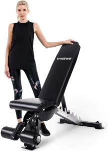 Vanswe Adjustable Weight Bench