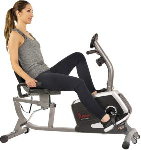 Recumbent Bike Exercise Bike with Digital Monitor