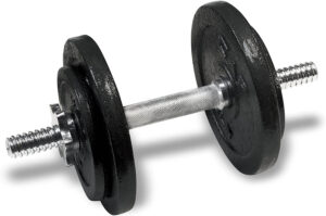 Adjustable dumbbell