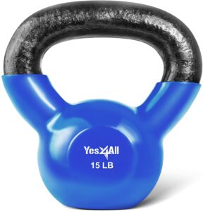 Yes4All Vinyl Coated Kettlebells